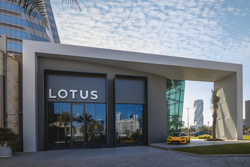 Lotus Newly Re-invented Showroom in Bahrain
