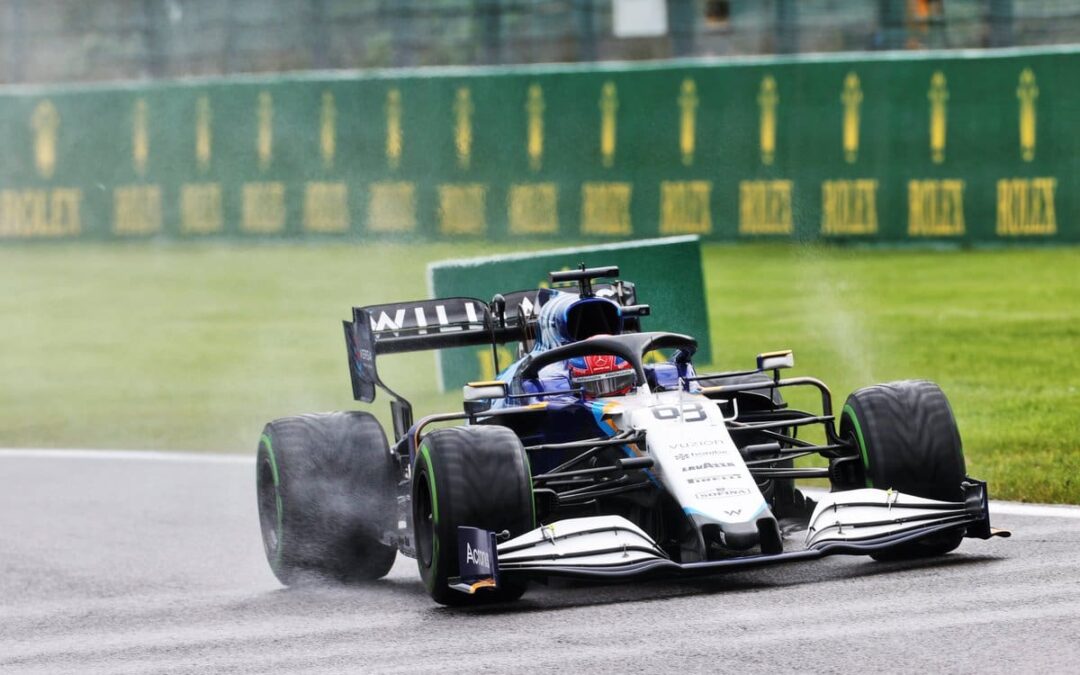 FORMULA 1 : Williams George Russell Secure First Front Row Start at Spa in 20 Years