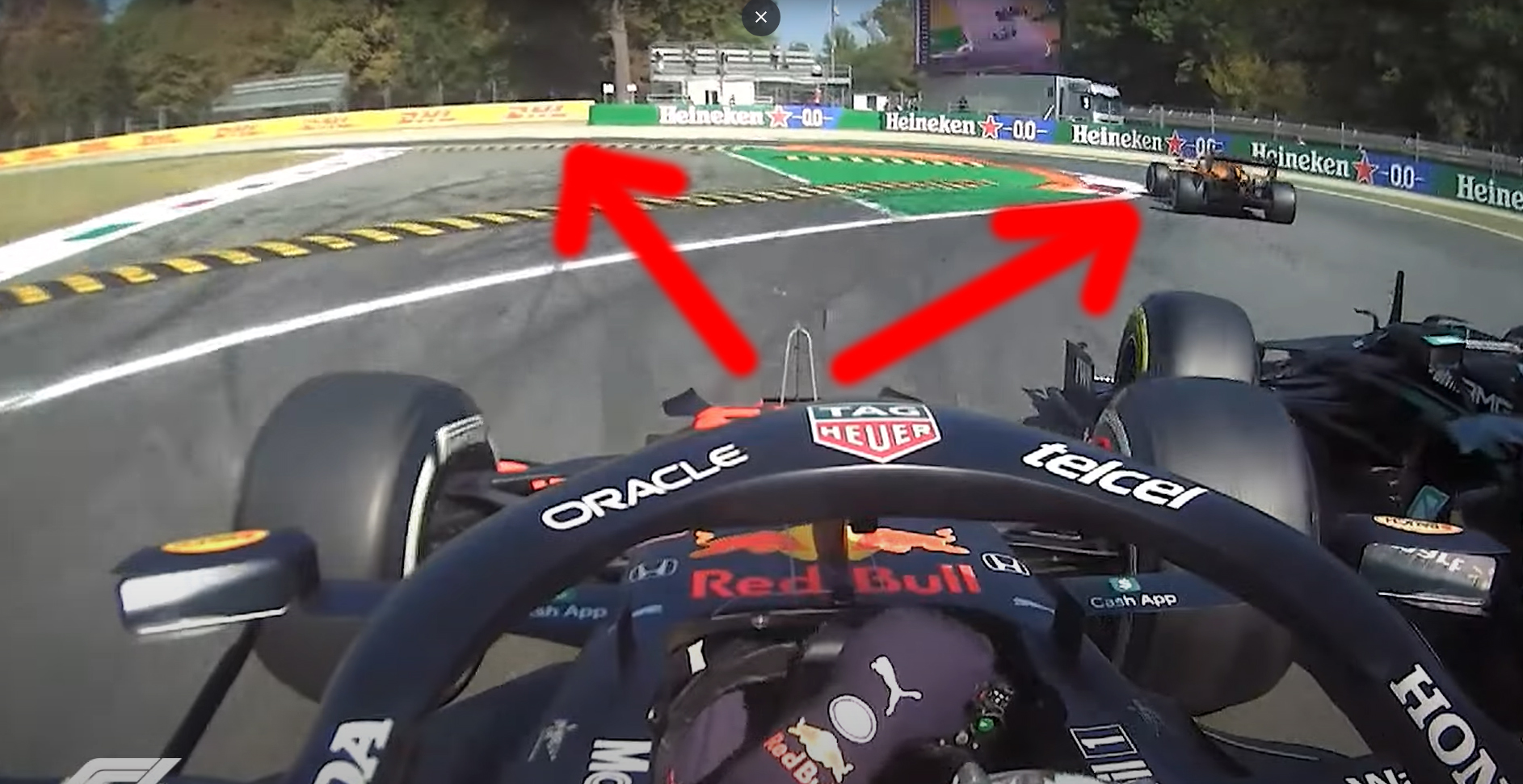 Hamilton says Verstappen ‘obviously knew he wasn’t going to make the corner’ after Monza crash